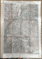 KOLOZSVÁR-KLAUSENBURG VOJ. GEN. MAPA 1914 MAĎARSKO 1:200.000