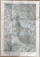 SZATMÁR-NÉMETI VOJ. GEN. MAPA 1915 MAĎARSKO 1:200.000