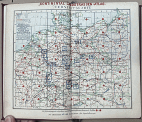 CONTINENTAL ATLAS MITTEL-EUROPA AUTO ATLAS