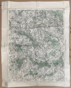 MORAVSKÉ BUDĚJOVICE VOJ.SPEC.MAPA 1938,1:75.000