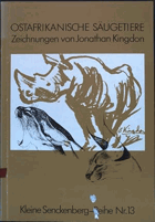 Ostafrikanische Säugetiere; Kleine Senckenberg-Reihe Nr. 13;