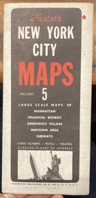 NEW YORK CITY MAP N.Y.C. MAPA