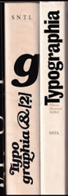 2SVAZKY TYPOGRAPHIA I II Písmo, ilustrace, kniha Fotosazba Typografie Typography