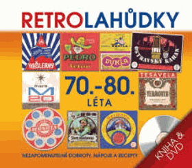 RETRO Lahůdky 70. a 80.léta KNIHA DVD