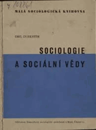 Sociologie a sociální vědy