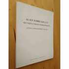 ALAIN ROBBE-GRILLET. OEUVRES CINEMATOGRAPHIQUES. Edition Videographique Critique