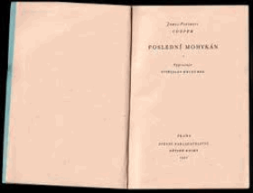 Poslední Mohykán KOD Knihy odvahy a dobrodružství