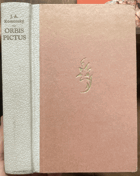 Orbis sensualium pictus Svět v obrazích Jubilejní přetisk prvního vydání z roku 1658, k 350 ...