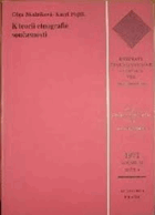 K teorii etnografie současnosti