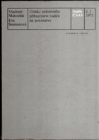 Účinky pokrevního příbuzenství rodičů na potomstvo - Vyšetřování genetické zátěže ...