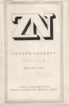 2SVAZKY Kritiky I II Den 1907-1909+Rudé právo 1923-1935)