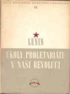 Úkoly proletariátu v naší revoluci