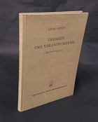 Freiheit und Verantwortung. Kleine Essays