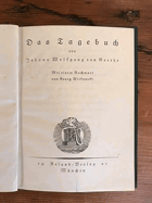 Das Tagebuch Mit einem Nachwort von Georg Witkowski,