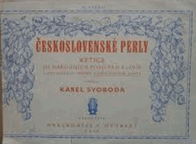 4SVAZKY Československé perly I III IV V Kytice 110 národních písní pro klavír s podloženým ...