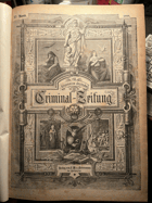 Allgemeine Deutsche Criminal Zeitung XI Band