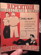 Osvobozené divadlo ORIG ISSUE The Liberated Theater