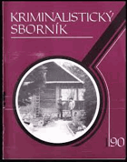 Kriminalistický sborník KOMPLETNÍ ROČNÍK