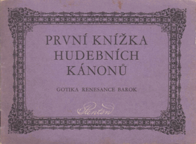 První knížka hudebních kánonů