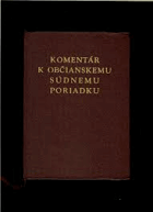 Komentár k občianskemu súdnemu poriadku III