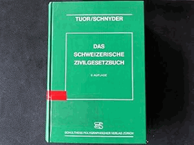 Das Schweizerische Zivilgesetzbuch