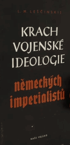 Krach vojenské ideologie německých imperialistů