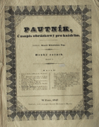 PAUTNÍK R 1 Časopis obrázkový pro každého POUTNÍK