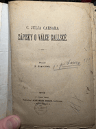 Zápisky o válce gallské