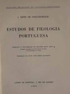 Estudos de Filologia Portuguesa