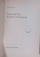 Leben und Tod des Jesus von Nazareth