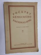 Počátky německého nacionalismu