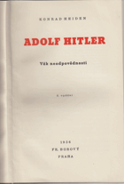Adolf HITLER Věk neodpovědnosti