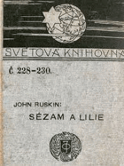 Sézam a lilie Tři přednášky
