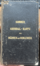 MARKRABSTVÍ MORAVSKÉ+VÉVODSTVÍ SLEZSKÉ-1861-MAPA SOMMER+KOŘISTKA