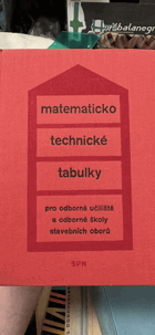 Matematicko technické tabulky pro odborná učiliště a učňovské školy stavebních oborů