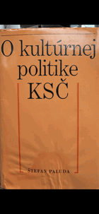 O kultúrnej politike KSČ
