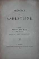 Průvodce na Karlšteině Karlštejn Karlstein
