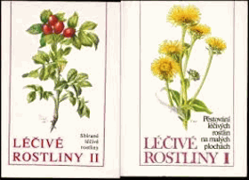 2SVAZKY Léčivé rostliny 1+2 Pěstování léčivých rostlin na malých plochách Sbírané ...