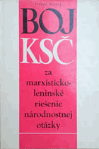 Boj KSČ za marxisticko-leninské riešenie národnostnej otázky