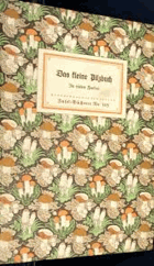 Das kleine Pilzbuch. IB 503 INSEL