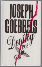 Joseph Goebbels - deníky 1938