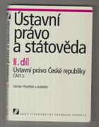 Ústavní právo a státověda 2 Ústavní právo České republiky