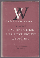 Manifesty, eseje a kritické projevy z poetismu