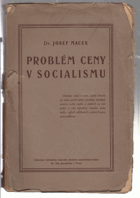 Problém ceny v socialismu