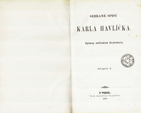 Sebrané spisy Karla Havlíčka 1