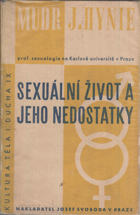 Sexuální život a jeho nedostatky